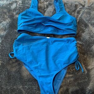 Amazon Women's Blue Bikini Set